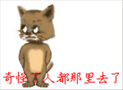 奇怪了，人都哪里去了呢