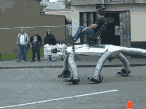 老外创作的机器狗