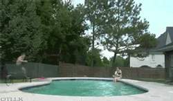 下水过猛，杯具了