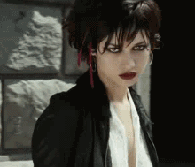 哥特式美女鄙视人