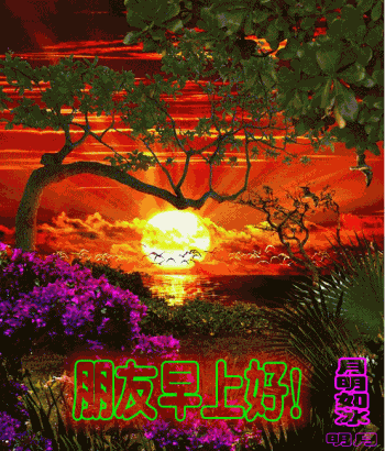 朋友，早上好哦