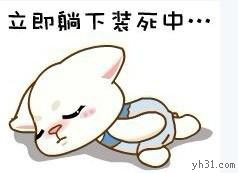 立即躺下装死中