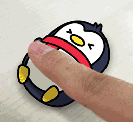 用手指头摸你一下