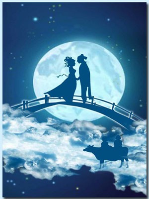 牛郎织女相约鹊桥，述说相思之苦