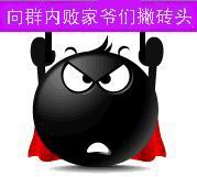 向群内败家爷们扔砖头