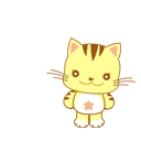 星猫吓到装瞎子路过，啥都米看到