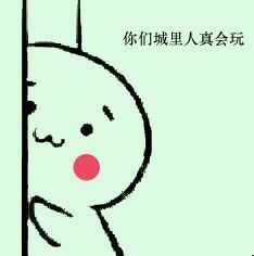 偷偷围观，你们城里人真会玩