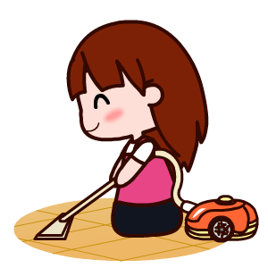 为群擦地板做清洁