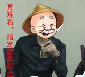 长这么丑，一看就是群主