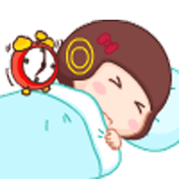 闹钟吵死人了啊