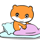 盖上被子，做梦去了哦