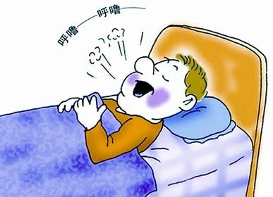 呼噜呼噜，睡觉打呼噜了