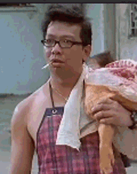 猪肉佬看见美女，瞬间惊呆了