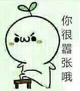 你很嚣张哦，不像话