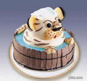 超可爱的生肖蛋糕