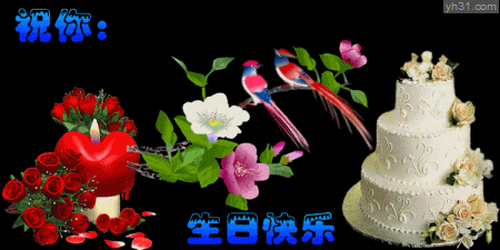 真心祝你生日快乐