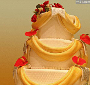 另类风格的蛋糕