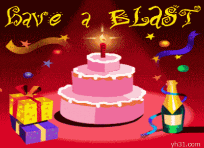 卡通版祝你生日快乐