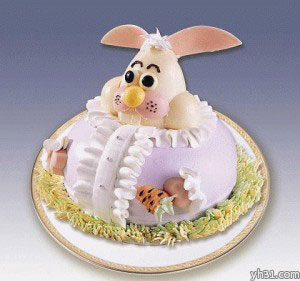兔子版生肖蛋糕
