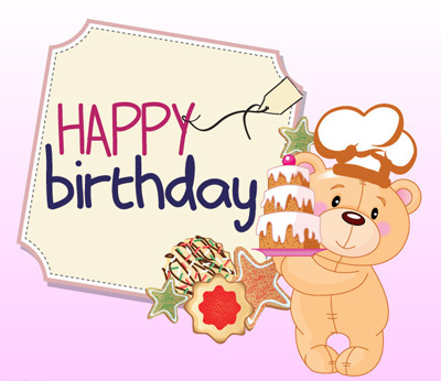 小熊祝你生日快乐