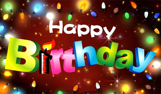 英文版生日快乐字母