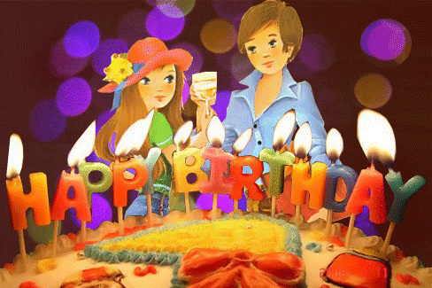 英文字母版生日祝福