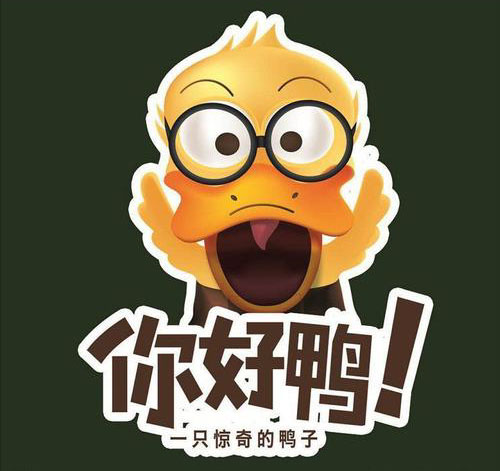 你好鸭！我是一只惊奇的鸭子