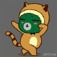 学猫猫叫唤的哎哟熊
