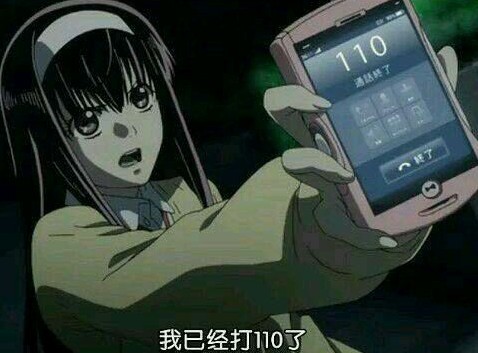 我告诉你，我已经打110了