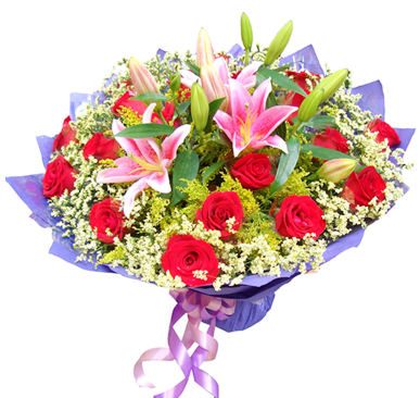 送你一束精美的鲜花