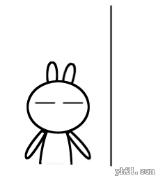 用头撞墙的兔斯基