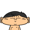 桂宝男孩竖手指表扬，真是高手啊