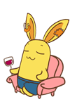 端杯酒慢慢享受一下