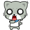 吓得又呆又傻