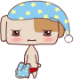 刚刚睡醒，早啊