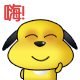 鲁卡小狗打招呼
