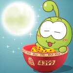 蹲在碗里睡大觉