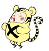 交叉虎搞笑表情
