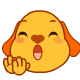 多吉小狗鼓掌