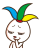 笑脸兔捂嘴偷笑