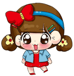 萌小Q眨眼睛