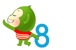 88，礼貌的再见