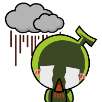 心情像雨淋一样，伤心啊