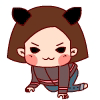 学猫咪叫唤的anky女孩