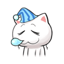 猫斯拉表情之睡觉