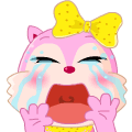 哇哇大哭的松鼠