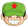 小兵仔头像表情之：龇牙