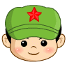 小兵仔头像表情之：调皮