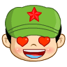 小兵仔头像表情之：色