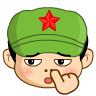 小兵仔头像表情之：抠鼻